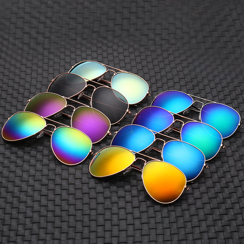 Sunglasses Uv400 - New Double Bridge Pilot Sunglasse Woman