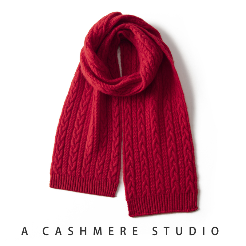 Cashmere Scarf - Unisex Pure Cashmere Scarves Candy-Colored Children's