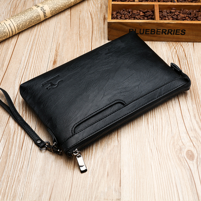 Leather Wallet Men - Business Clutch Bag High Quality PU