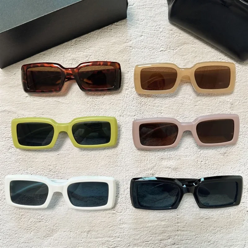New Small Rectangular Women's  - Designer Sunglasses 评论和价格