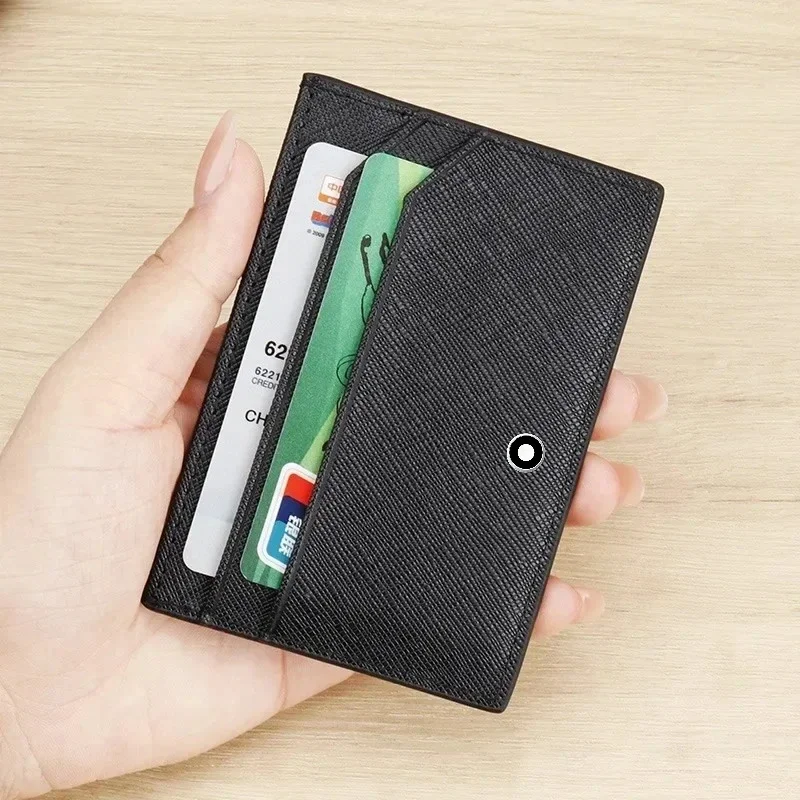 Busine Sle Card Holder Wallet  - Leather Wallet Men 评论和价格