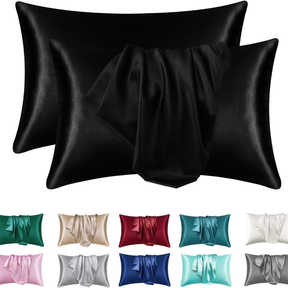 1/2pcs Satin Silk Pillowcase f - Silk Pillowcase 评论和价格