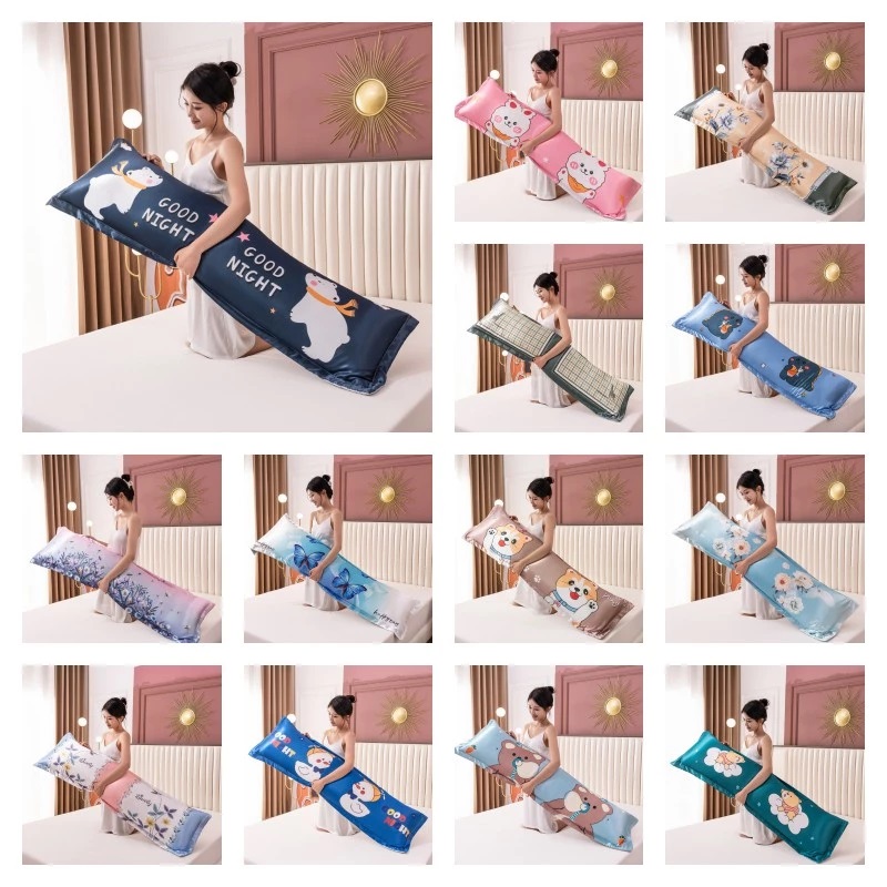 Cool Summer 120/150/180Cm Long - Silk Pillowcase 评论和价格