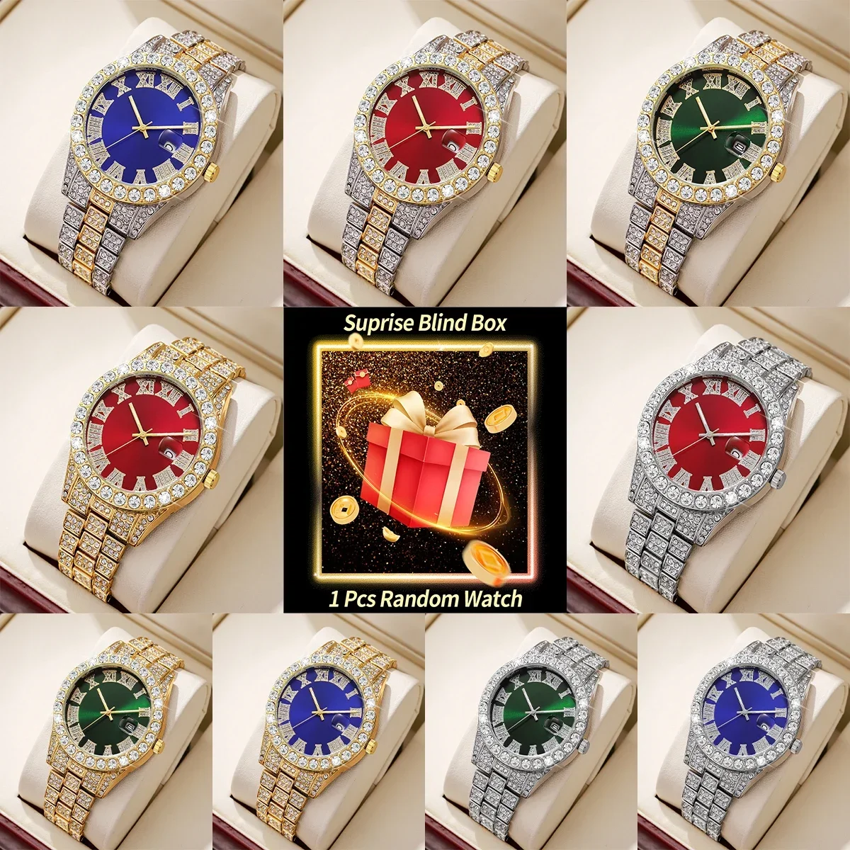 Mystery Blind Box Men Watch Ra - Luxury Watch Men 评论和价格