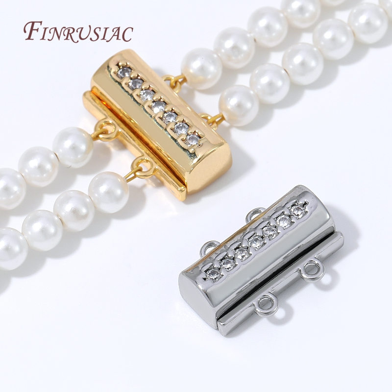 Magnetic Necklace Clasp 18K Go - Gold Plated Jewelry 评论和价格