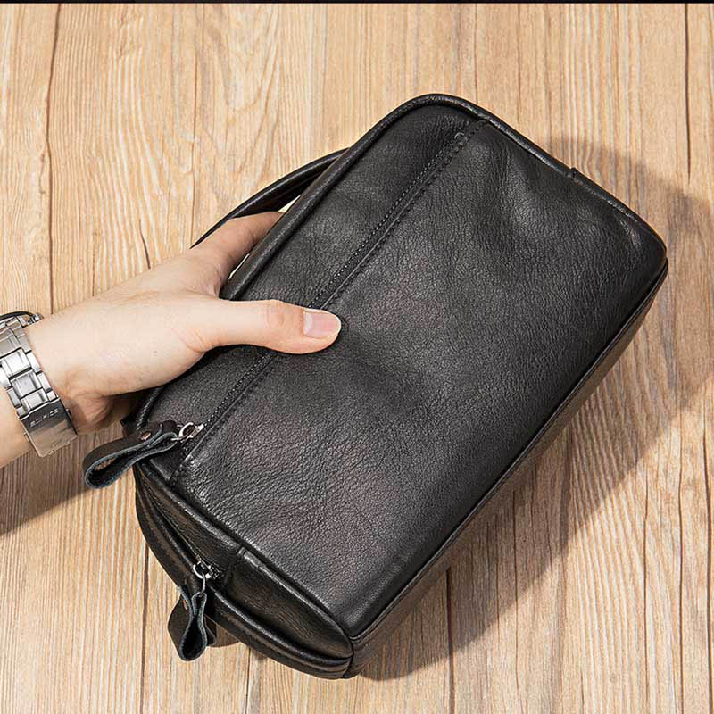 Luufan Men's Clutch Bag Soft G - Leather Wallet Men 评论和价格