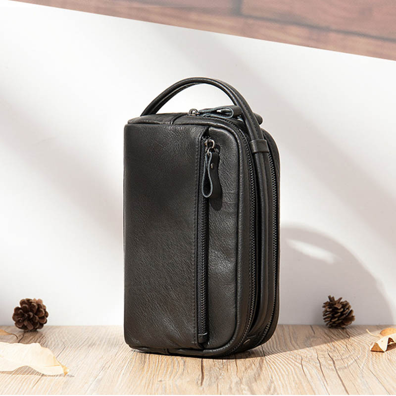 Luufan Men's Clutch Bag Soft G - Leather Wallet Men 评论和价格