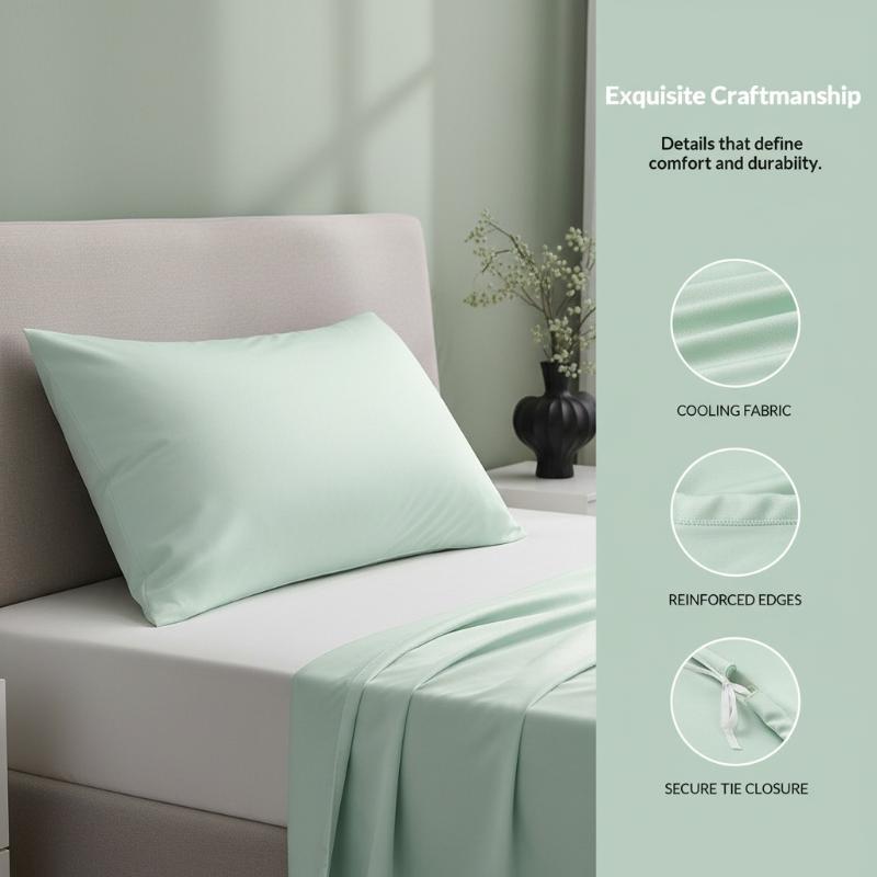 New！Summer Cooling Ice Silk Pi - Silk Pillowcase 评论和价格