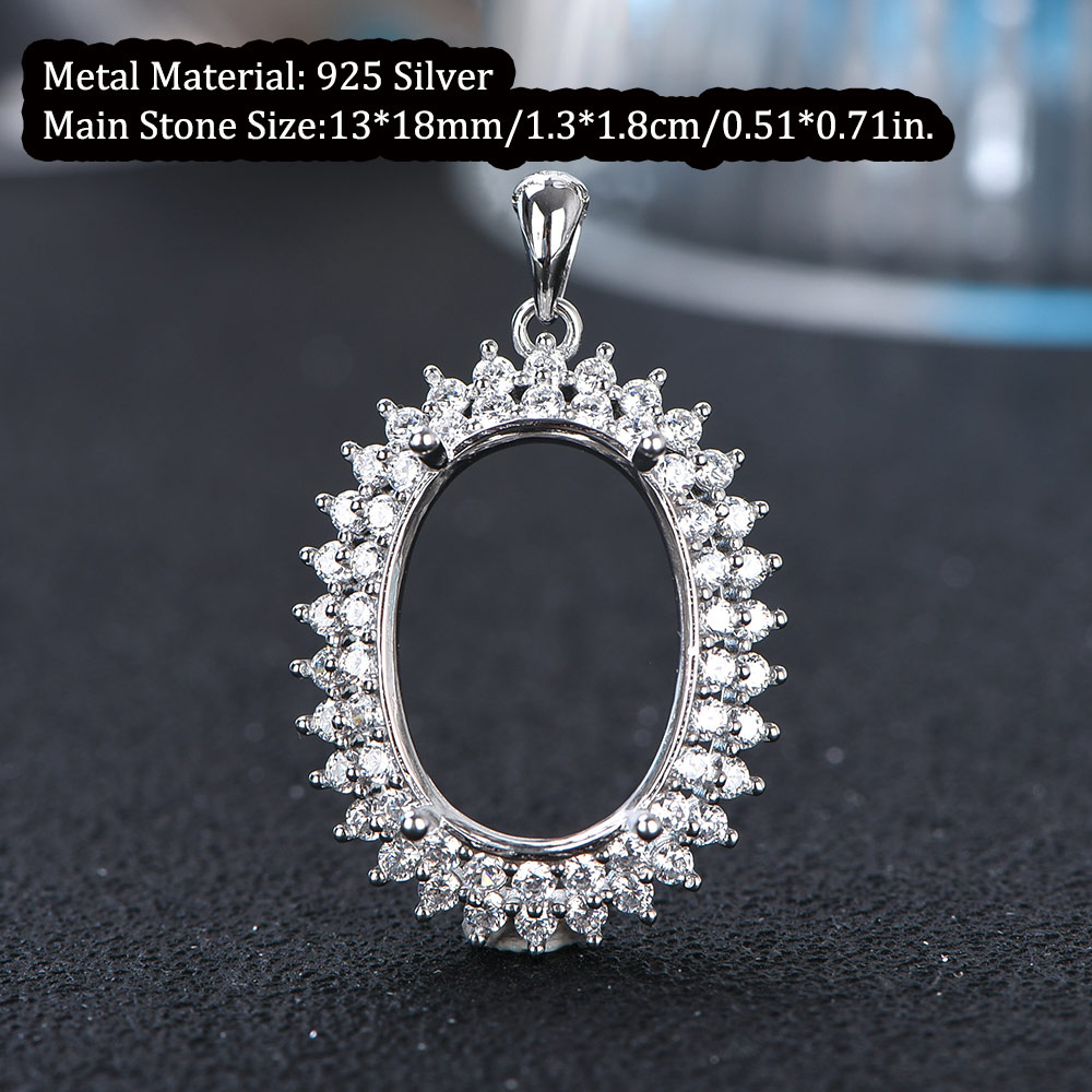 13x18mm S925 Sterling Silver R - Luxury Gift Set 评论和价格