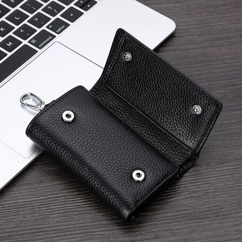 Leather Key Case, Multi-functi - Leather Wallet Men 评论和价格