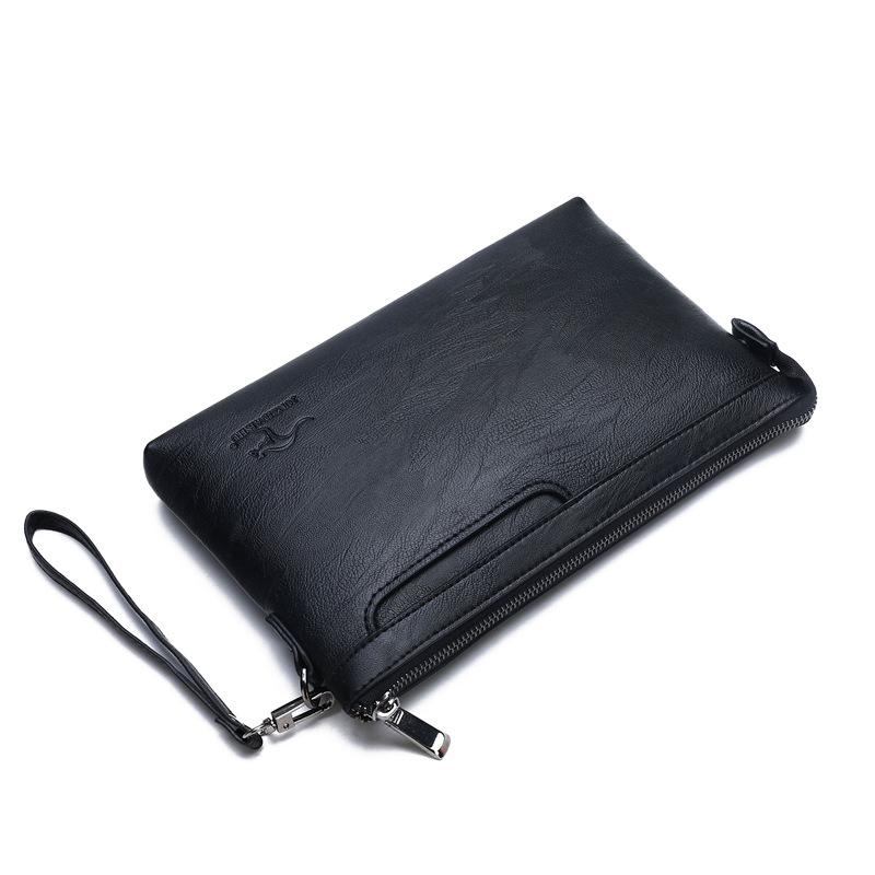 Business Clutch Bag High Quali - Leather Wallet Men 评论和价格